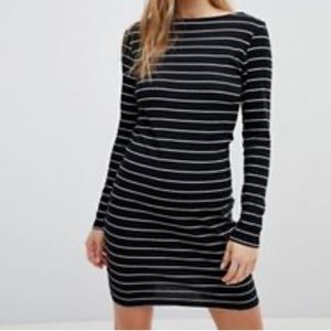 ASOS JDY Striped Bodycon Dress